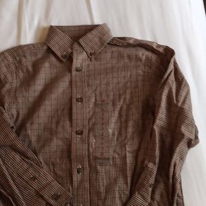 Boys long sleeve 100% cotton shirt